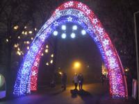 Auf dem Christkindelmarkt am Rathaus
