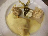 Zum Abschluss noch ein leckeres Dessert