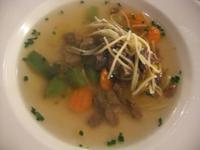 Danach gab es einen Wiener Suppentopf