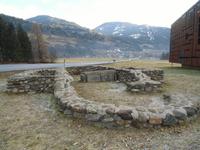 Reste einer frühchristlichen Kirche