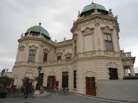 Wien  -  Seitenansicht Bevedere