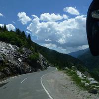 Fahrt auf der Malta Hochalmstraße