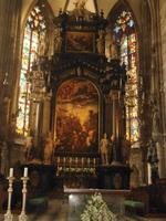 Wien  -  Hauptaltar im Stephansdom
