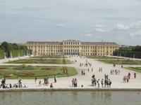 Schloß Schönbrunn von der Parkseite