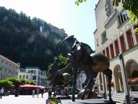 Vaduz Blick zum Schloß
