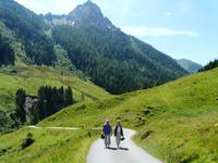 Weg zur Labalm - Großer Rettenstein im Hintergrunf