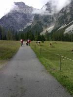 Hinein ins Karwendelgebirge