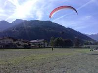 Beim Paragliden