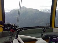 Räder waren mit in der Bahn