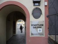 Eine der vielen Galerien in Gmünd.