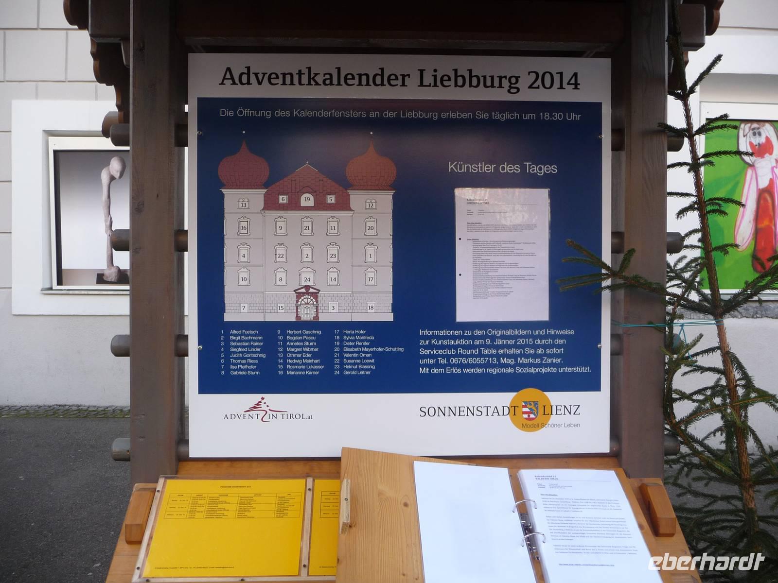 Die Sonnenstadt Lienz fühlt sich auch der Kunst und den Künstlern verpflichtet.