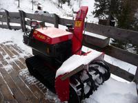 Ein Schneeräumgerät der modernsten Technik ist im Besitz der Pritzhütte.