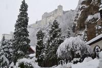 081 Salzburg, Blick zur Festung Hohensalzburg