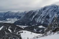 113 Berchtesgaden, Rossfeldpanoramastraße, Blick nach Golling