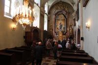 In der Kapelle von Schloss Esterházy