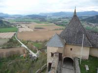 Blick über Niederosterwitz bis hin zu den Gurktaler Alpen  -  schönes Kärnten !