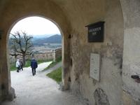 Bergab durch eines der 14 Tore, hier das Kirchentor, war es weniger schweißtreibend.