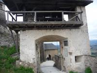  ...  und durch dieTore hindurch fühlte man sich etwas ins Mittelalter versetzt. 