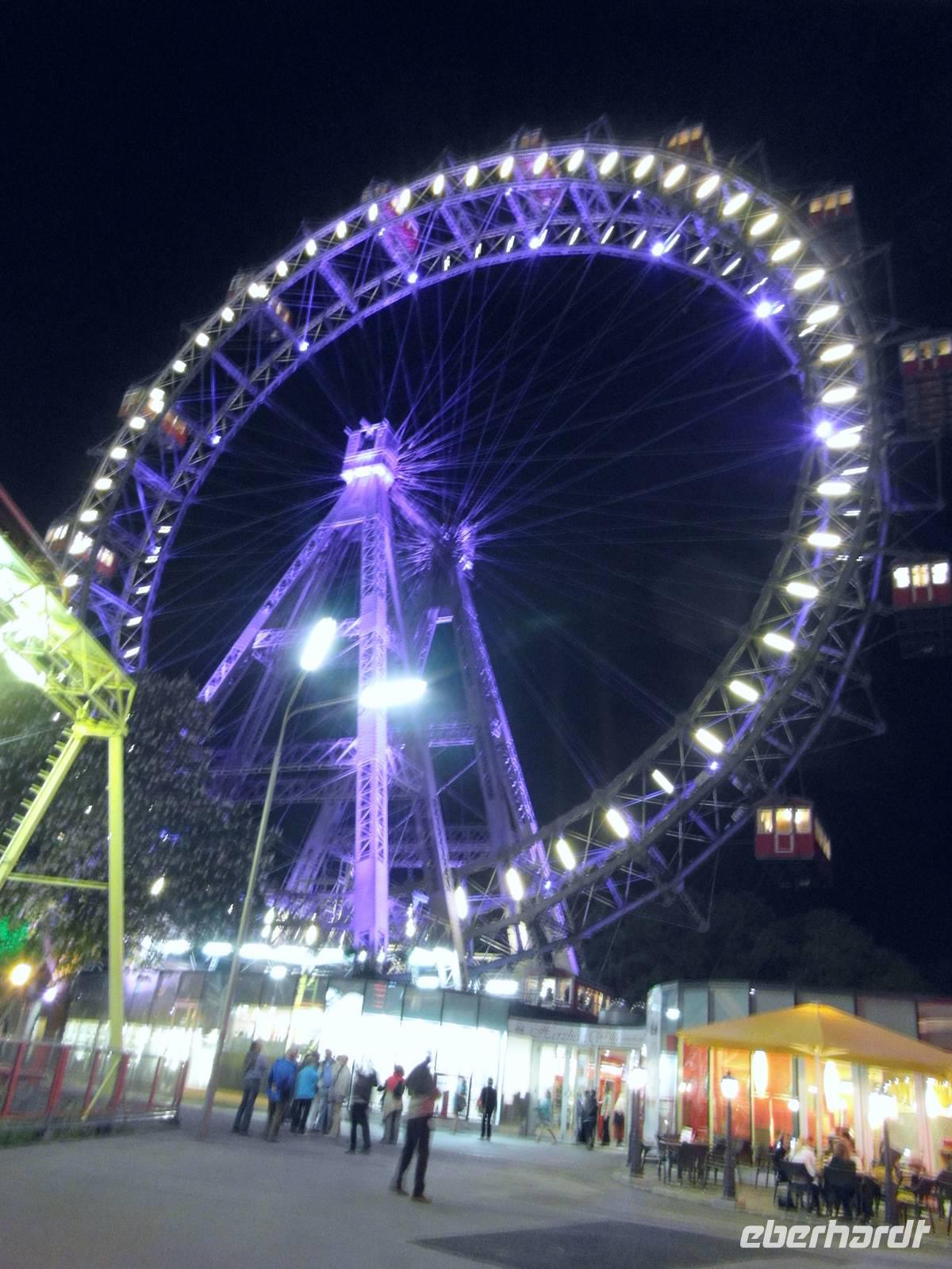 Prater mit historischen Riesenrad