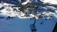 Abfahrt vom Säntis