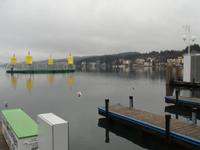 Adventskranz im Wörther See