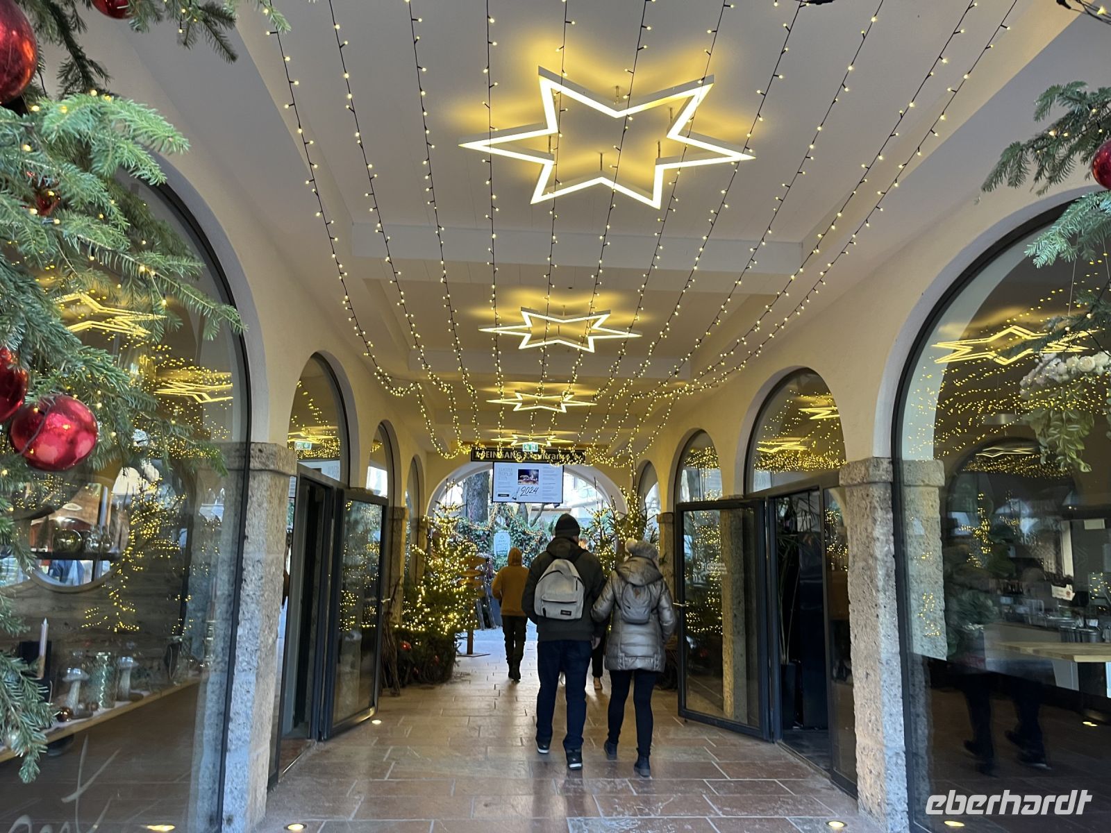 Auch hier noch nachweihnachtliches Flair