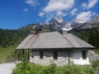Ausflug zum Almsee bei Filzmoos, Kapelle Maria am Steinegg´l