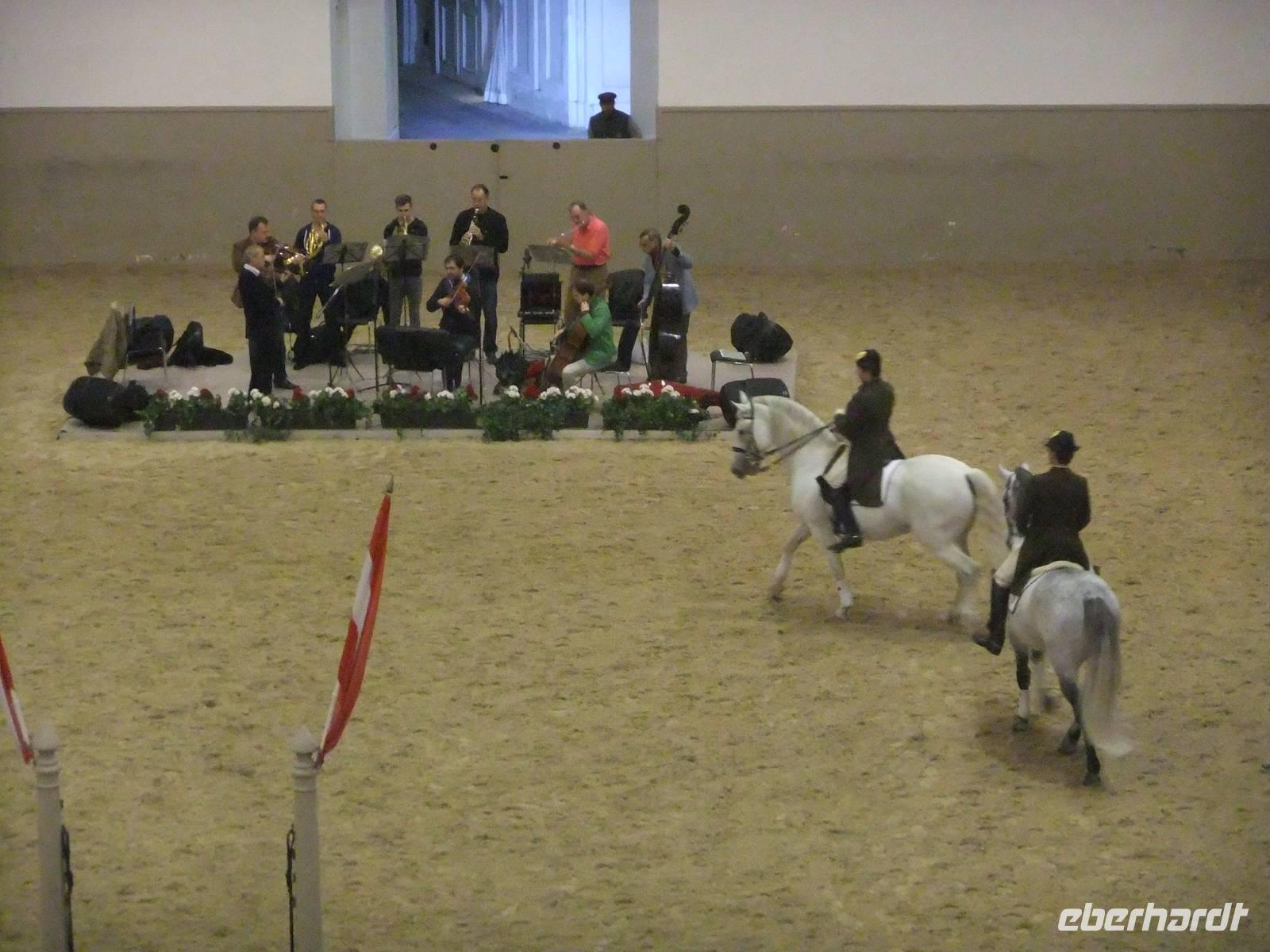 Beim Morgentraining