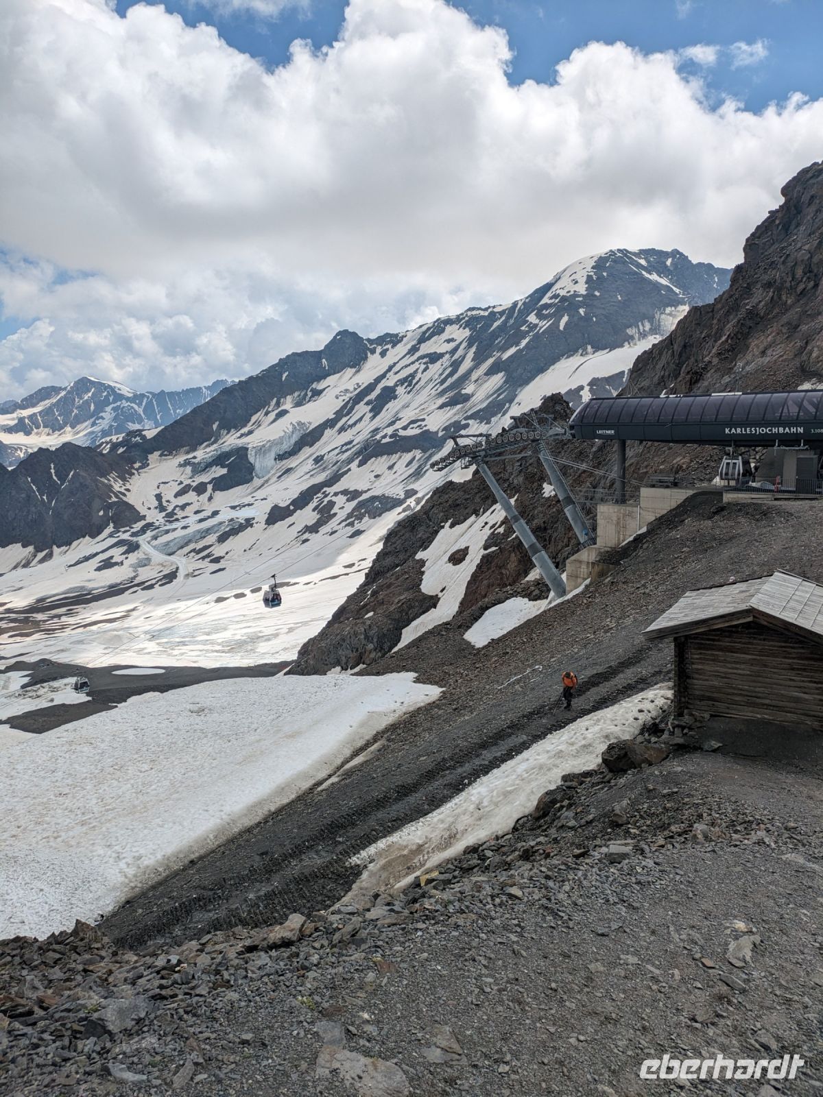 Bergstation der Karlsjochbahn