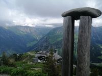 Bergstation der Walmendingerhornbahn