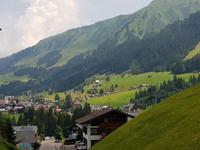 Blick auf Riezlern