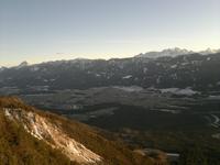 Blick auf die Karawanken von der Villacher AlpenstraÁe