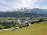 Blick aus der Seilbahn