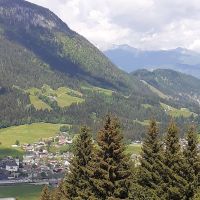 Blick vom Gruberhof nach Söll