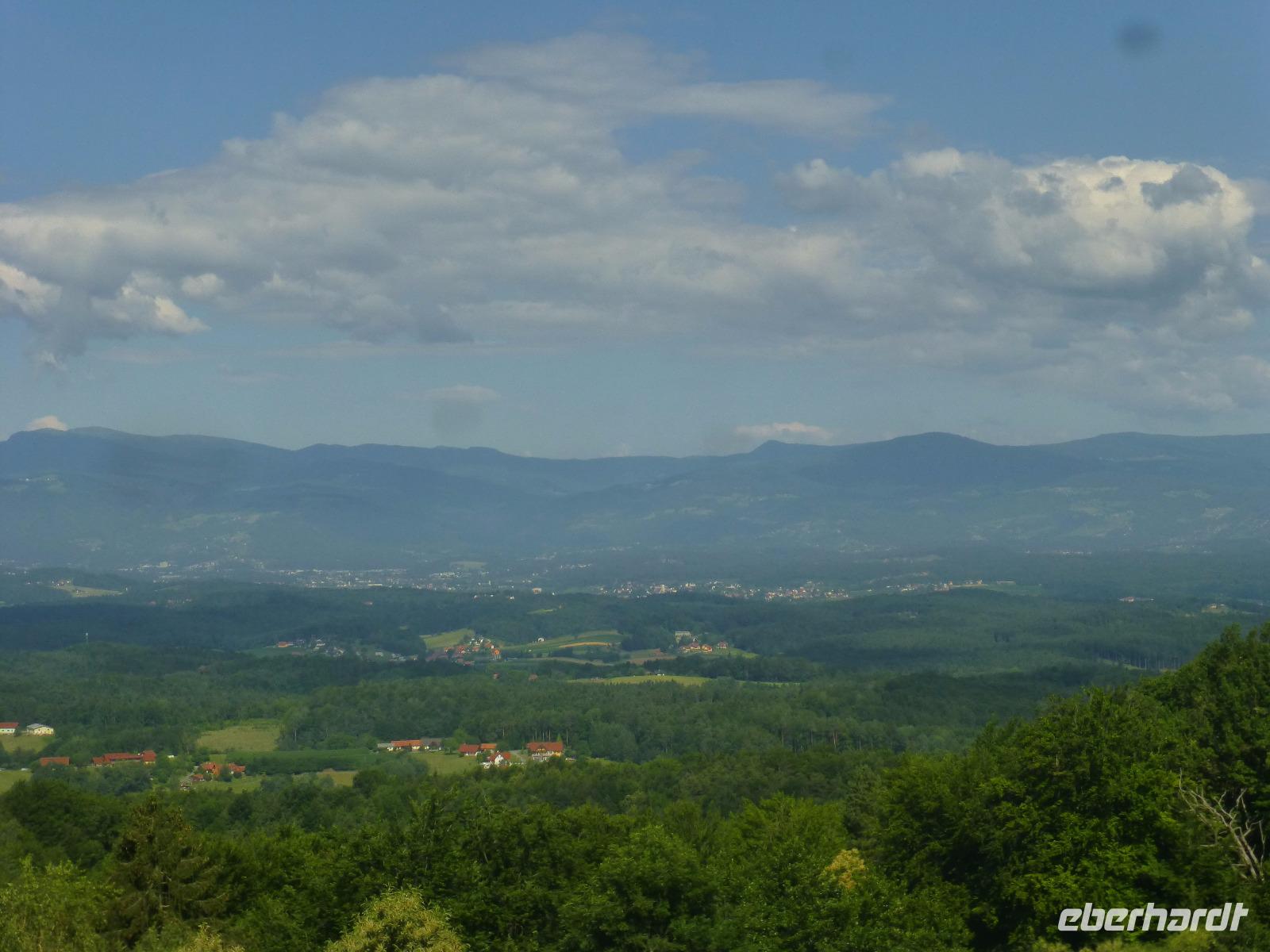Blick vom Hotel