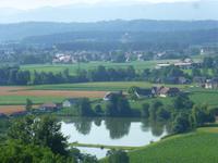 Blick vom Hotel