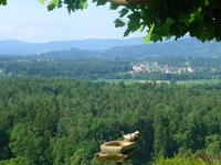 Blick vom Hotel