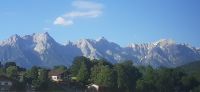 Blick vom Hotel
