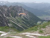 Blick vom Nebelhorn