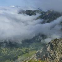 Blick vom Nebelhorn