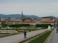 Blick vom Oberen Belvedere