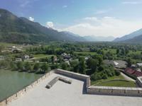 Blick vom Schloss