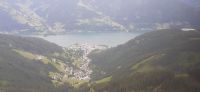 Blick von der Schmittenhöhe auf Zell am See