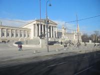 Blick zum Parlament