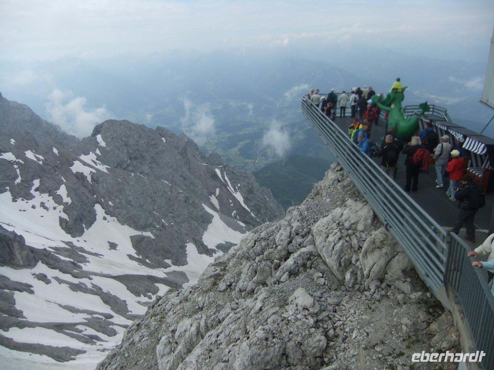 Blick zum Skywalk