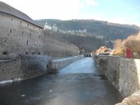 Blick zur Befestigung am Petersberg