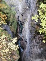 Der Blick in die Breitachklamm von oben