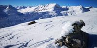 Der Gletscher ist schon stark zurückgegangen, ist aber dennoch Ganzjahresskigebiet mit über 50km Pisten