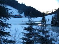 Der See im Winterschlaf