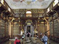 Die Stiftsbibliothek in Melk